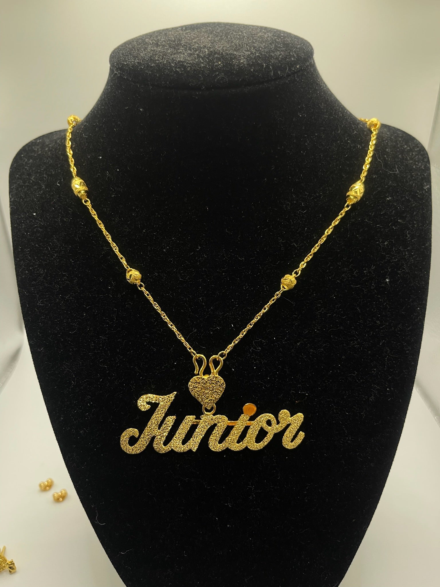 Custom 24k Solid Name Piece