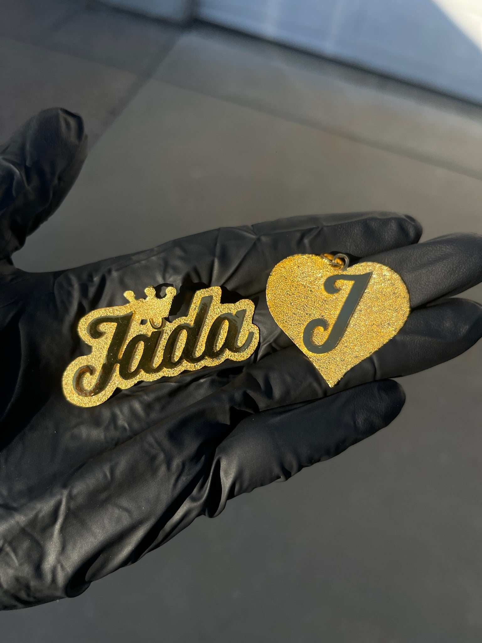 Custom 24k Solid Name Piece