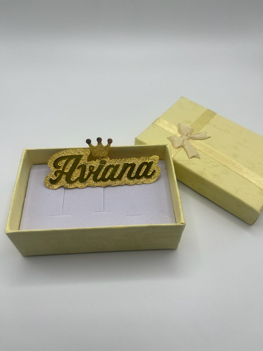 Custom 24k Solid Name Piece