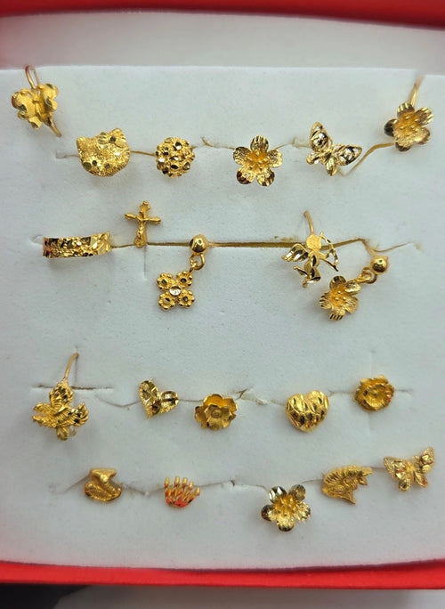 24K Nose Rings