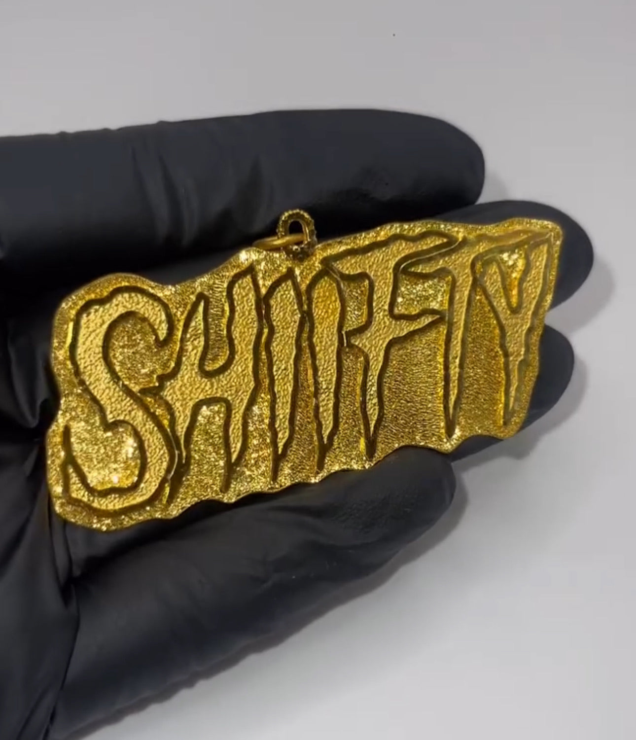 Custom 24k Solid Name Piece