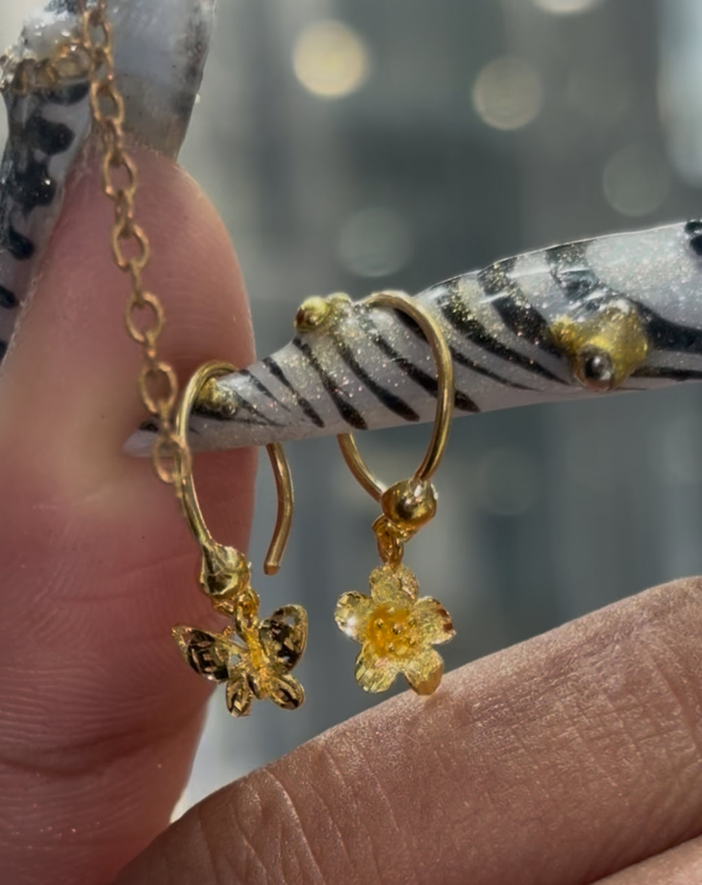 24K Gold Belly Rings