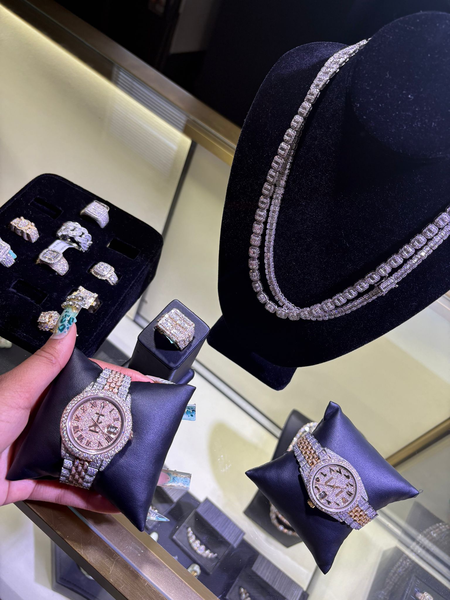 Diamond Timepieces — By Inquiry Only