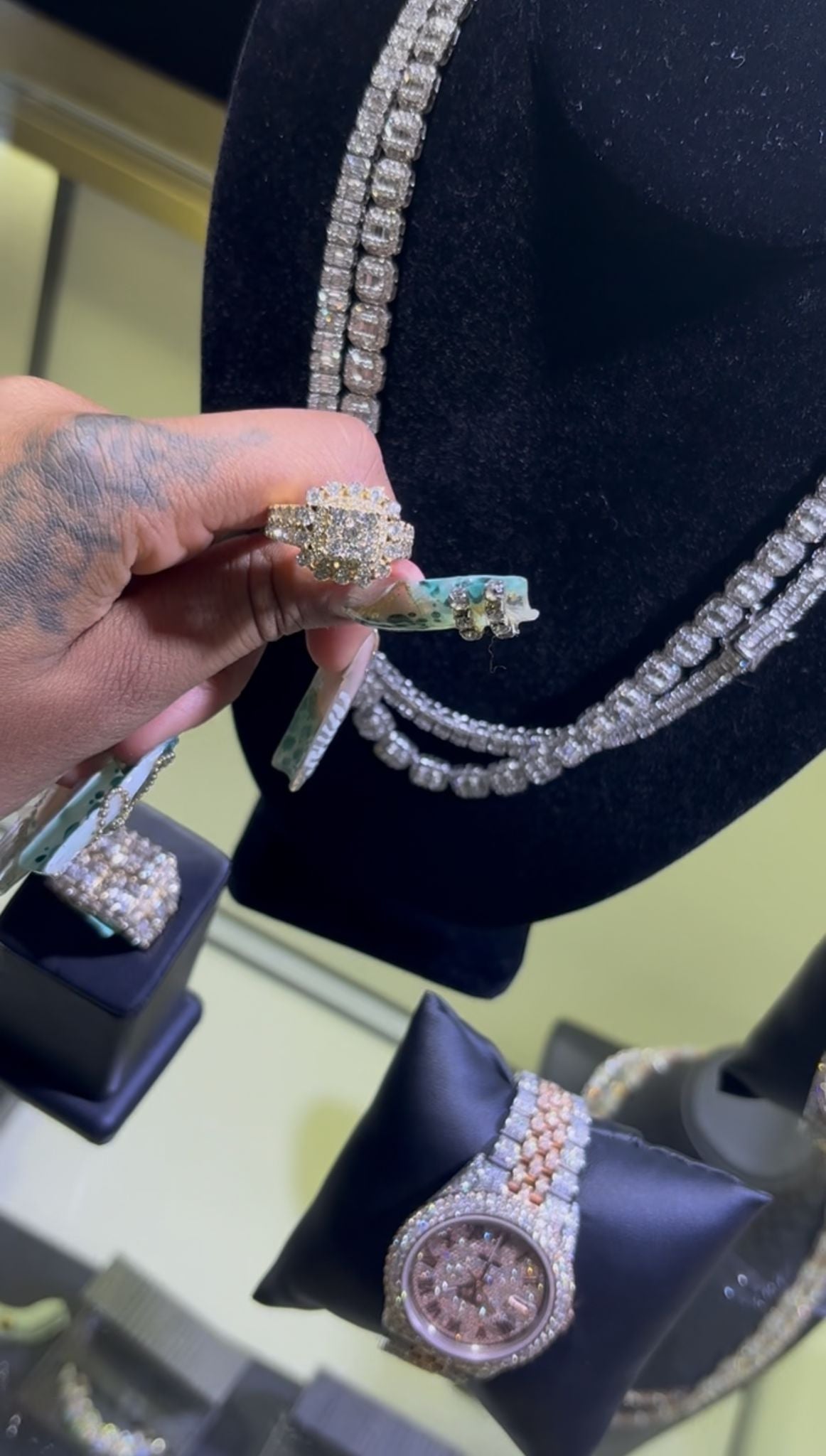 Natural Diamond Rings — Inquiry Only